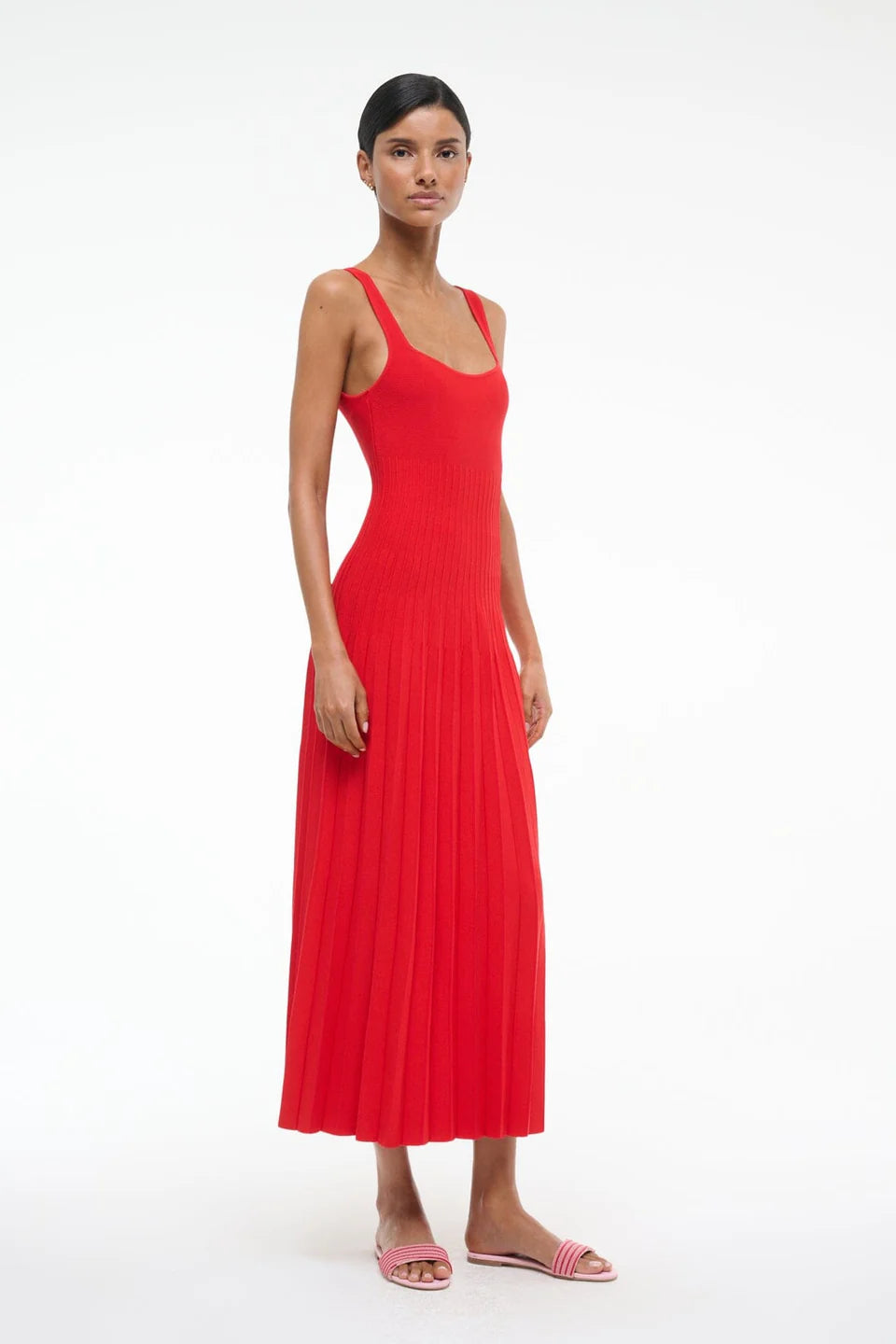 Ellison Dress in Red Rose