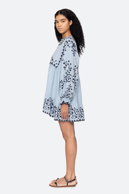 Frances Dress in Blue