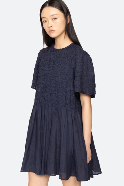 Imogen S/S Dress in Navy
