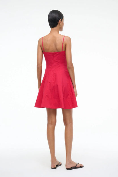Wylie Mini Dress in Cherry