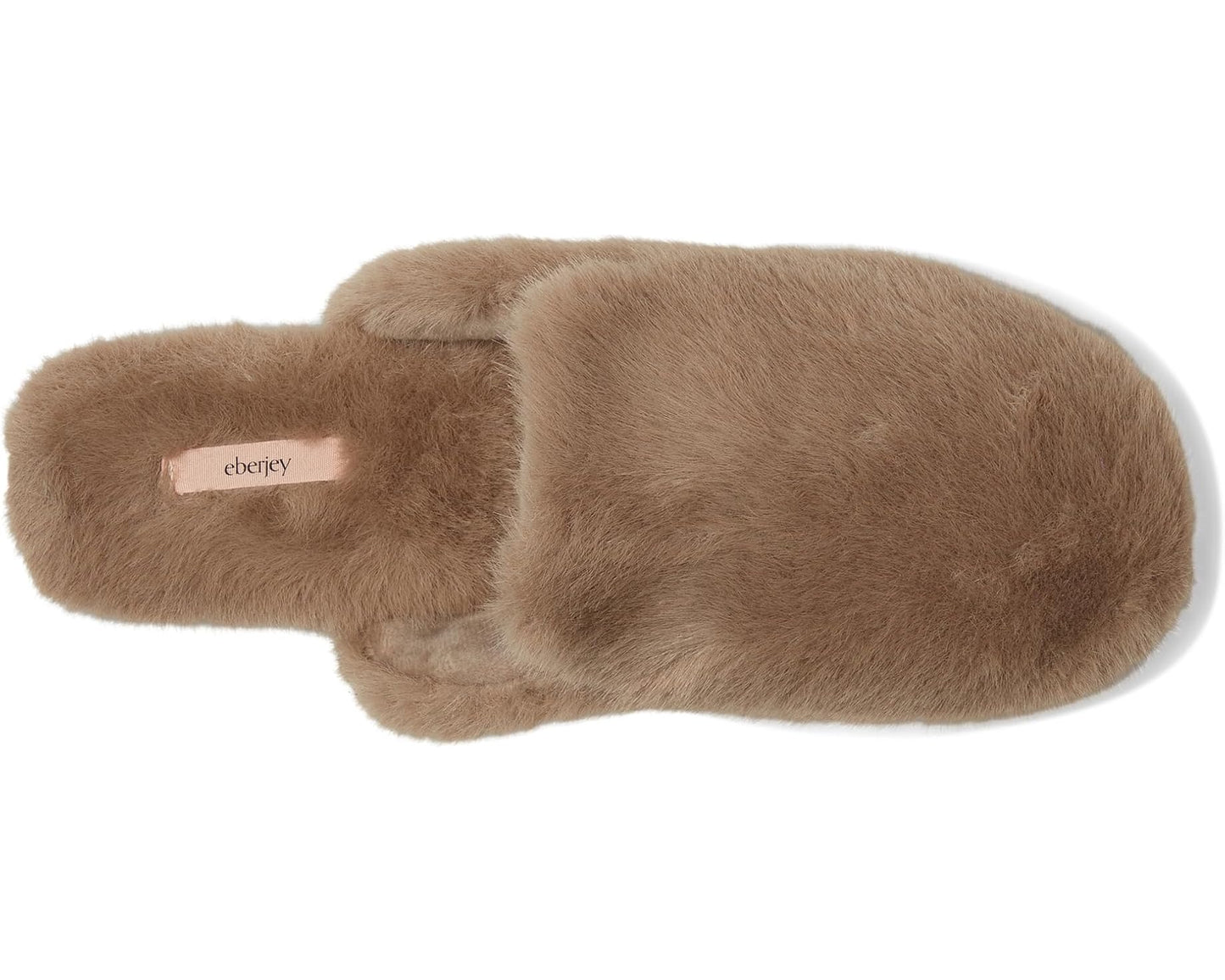 Plush Mule Slipper in Toffee