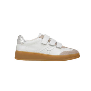 Reagan Velcro Sneaker in Lily/Silver