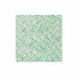 Papersoft Napkins Greek Key Green Dinner Napkins