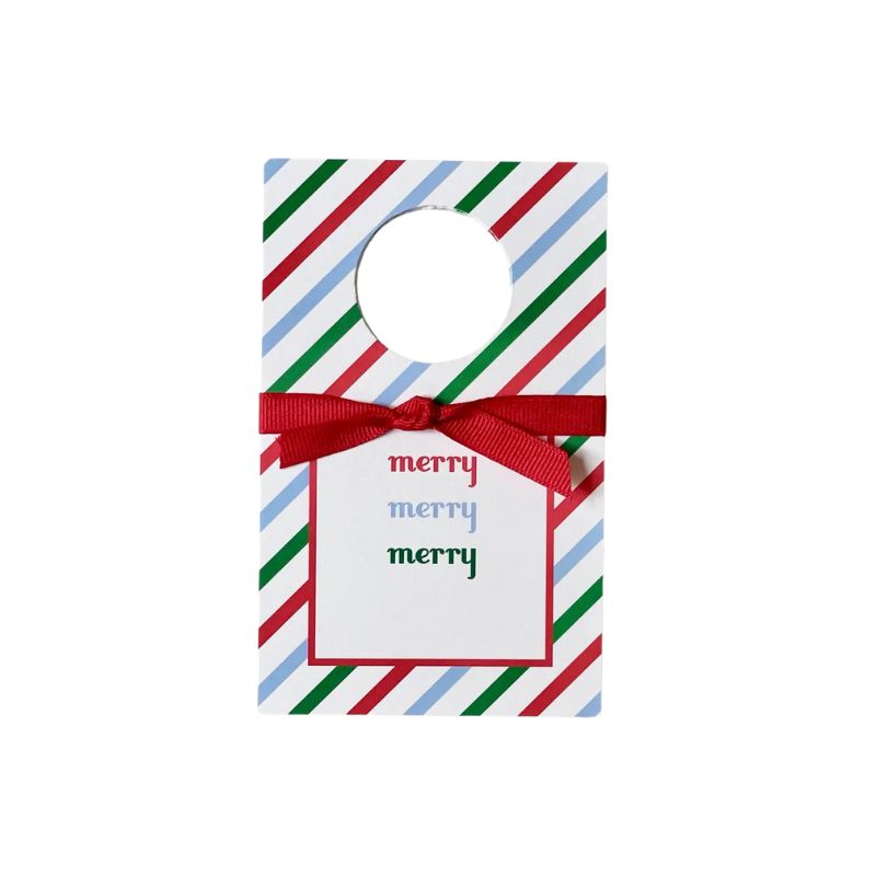 Merry Merry Merry Wine Tags