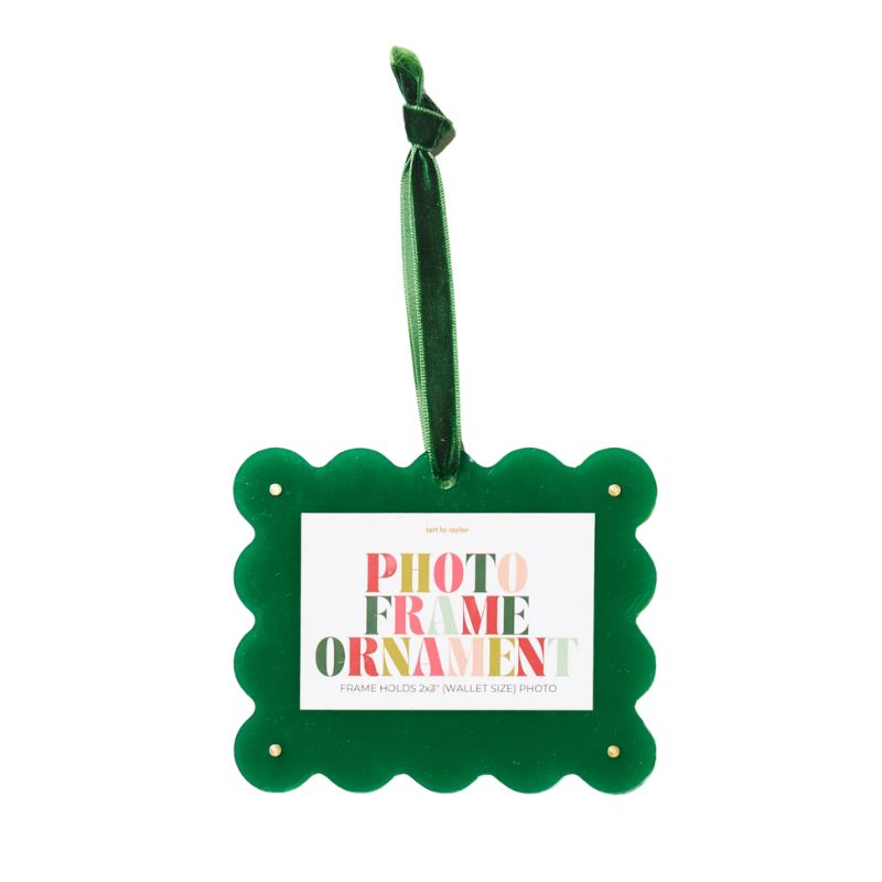 Green Mini Frame Ornament