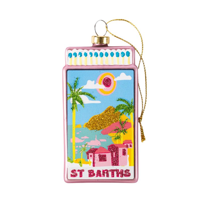 Matchbook Ornament St. Barths