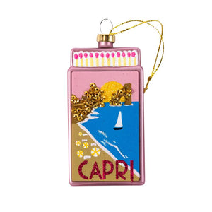 Matchbook Ornament Capri