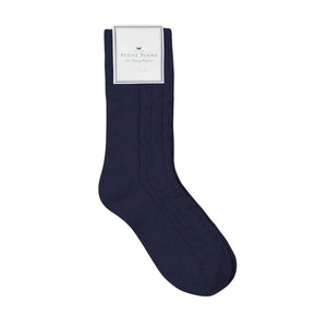 Cashmere Socks in Navy