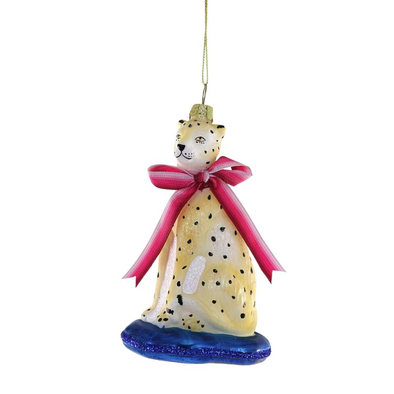 Fanciful Leopard Ornament