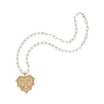 LOVE JW Quatrefoil Heart Necklace