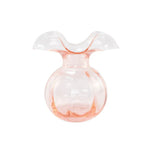 Hibiscus Glass Pink Bud Vase