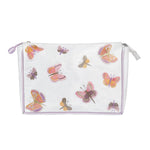 Butterfly Large Makeup Bag in Lavender