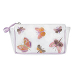 Butterfly Small Makeup Bag in Lavender