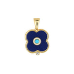 Lapis Evil Eye Charm