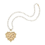 LOVE in the Air Heart Necklace