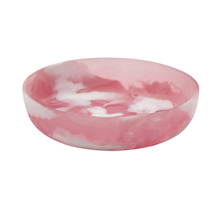 Hugo Pink Swirled Serving Bowl