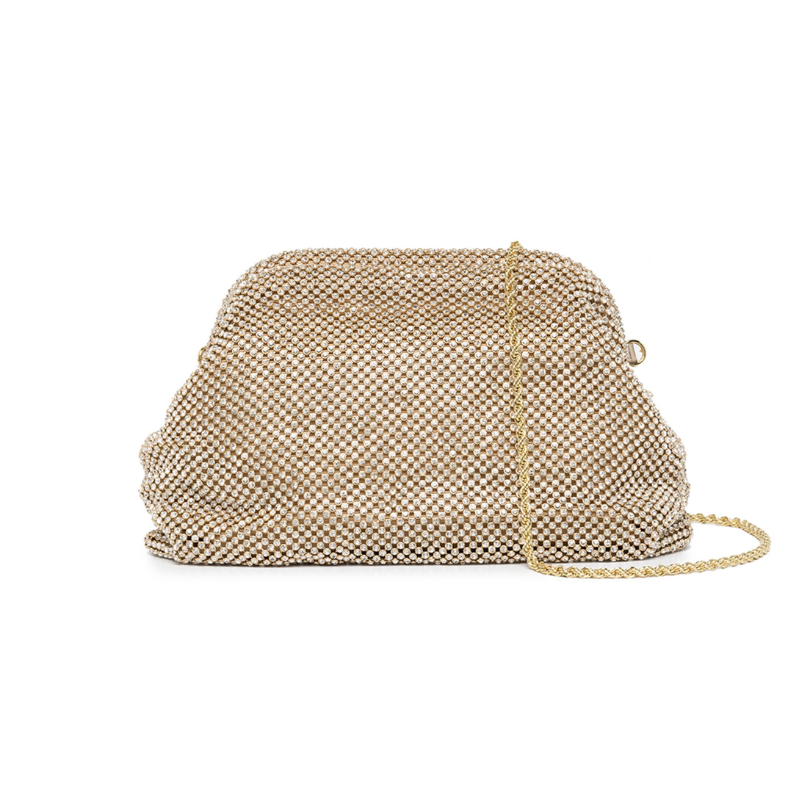 Doreen Frame Pouch in Gold