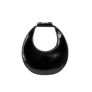 Mini Moon Bag Black Polished