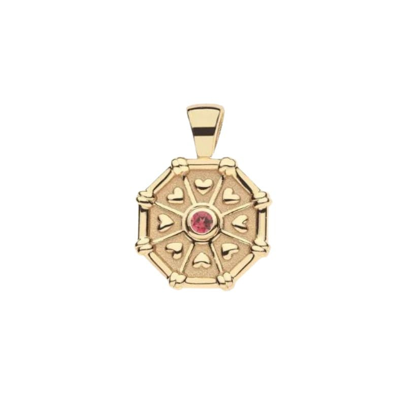 LUCKY Octagon Birthstone Pendant January