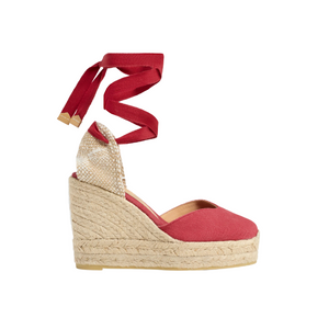 Chiara Espadrille Rojo Carmin