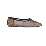 Landon Leopard Mesh Ballet Flat