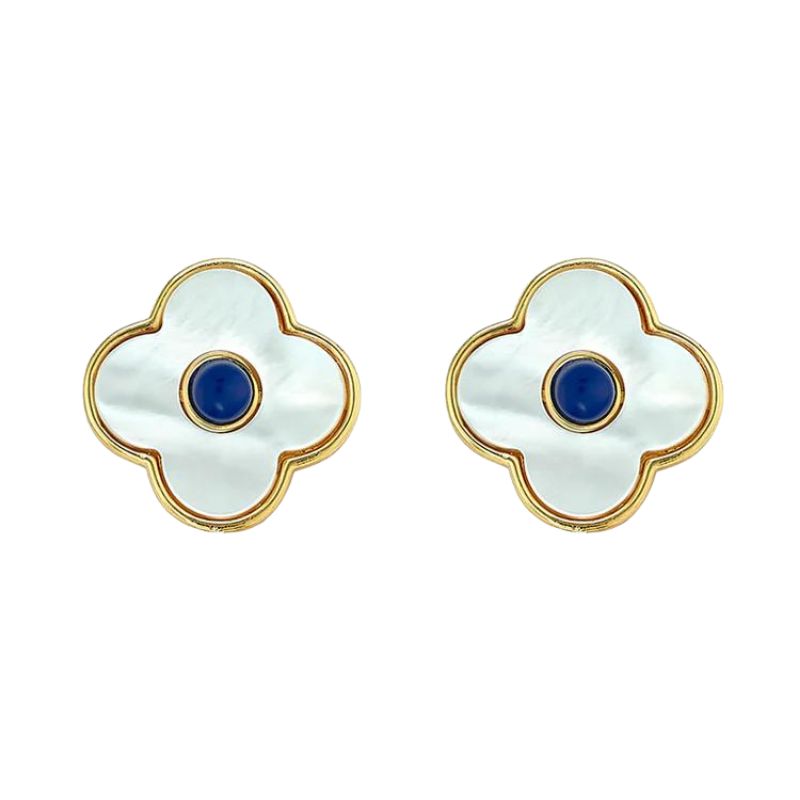 Angelina Stud Lapis