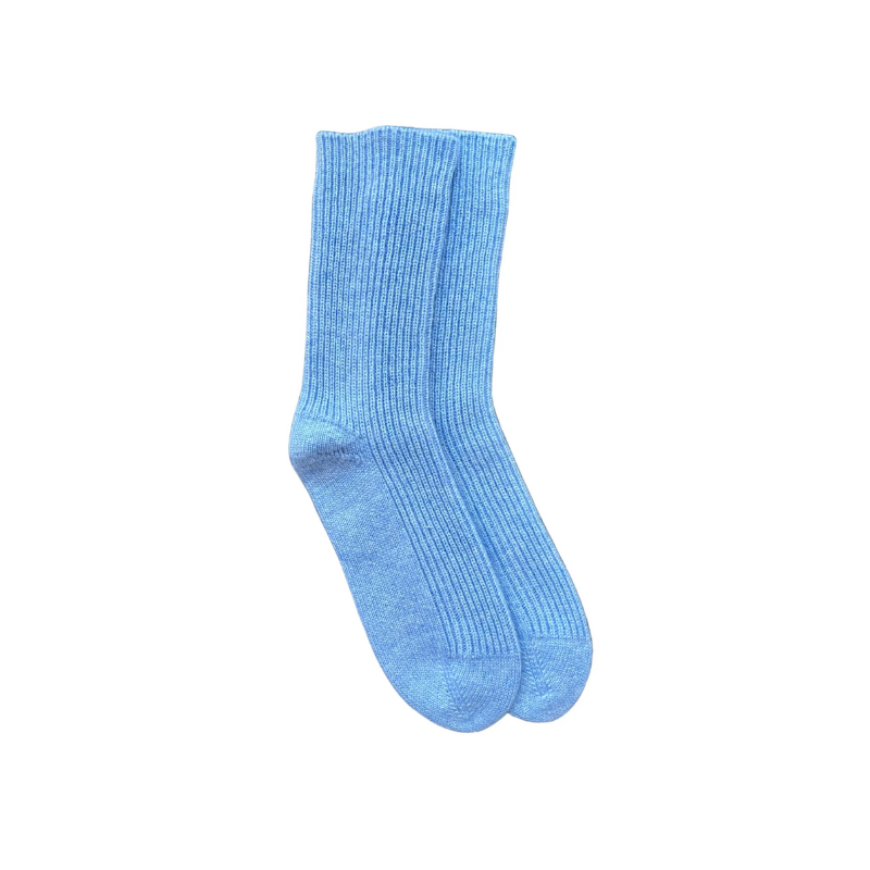 Women's Cashmere Socks in Frost