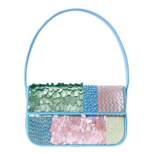 Tommy Beaded Bag Patchwork Sherbert