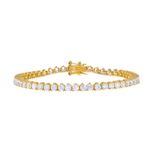 Eden Three Prong Tennis Bracelet