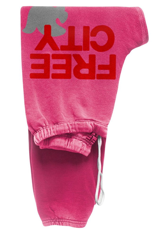 Freecity Large Sweatpant in Pink