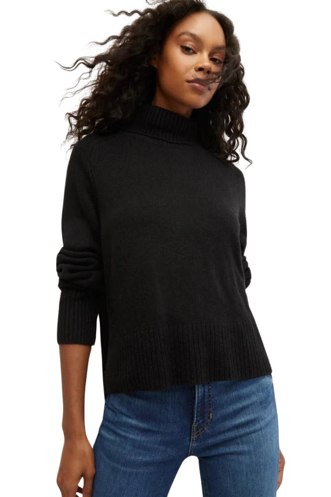 Lerato Cashmere Sweater in Black
