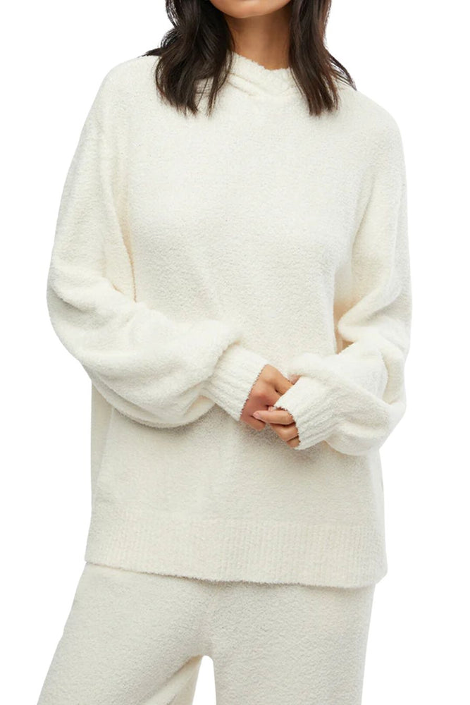 Turtle Neck Sweater in Ivory