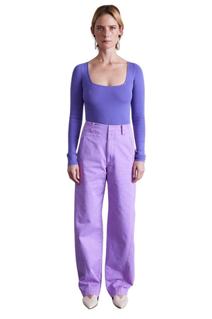 Meridian Pant in Sheer Lilac – Bunny and Babe Winnetka