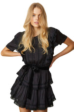 Natasha Mini Dress in Black