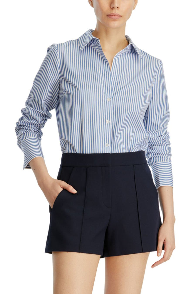 Amelia Stripe Shirt in Blue/White