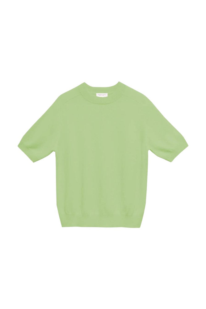 Irelia Cashmere Top in Lime