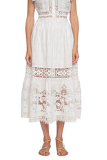 Joah Skirt in White