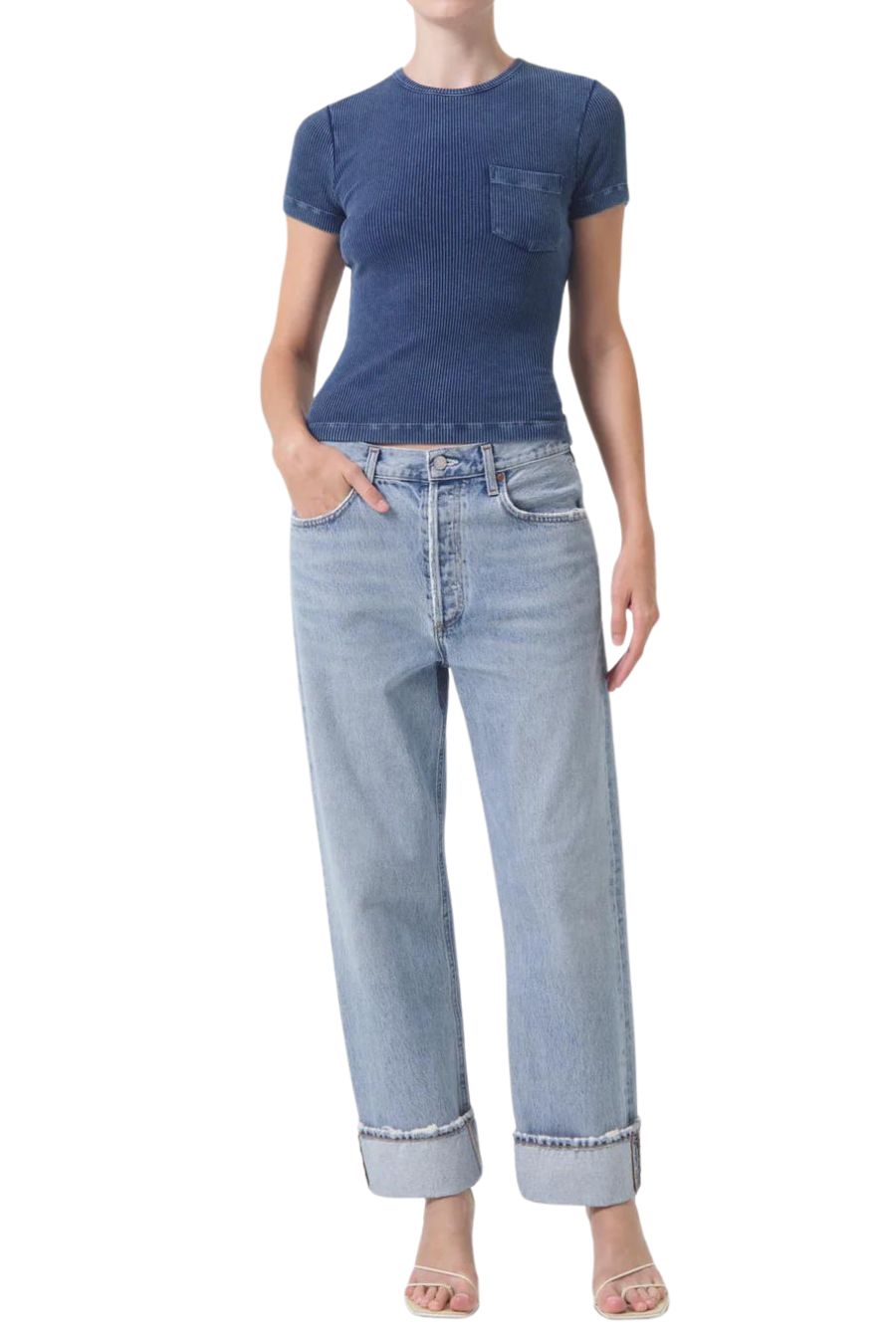 Fran Low Slung Straight in Force