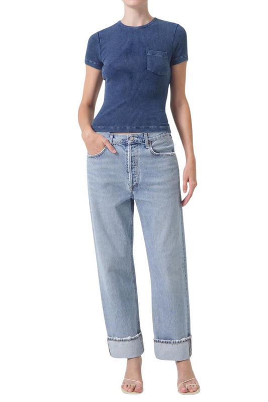 Fran Low Slung Straight in Force