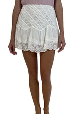 Melissa Skirt in Bright White