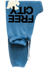 Free City Large Sweatpant in Blue Sound