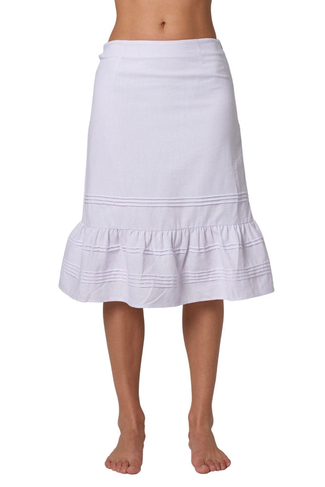 Angelina Skirt in Vintage White