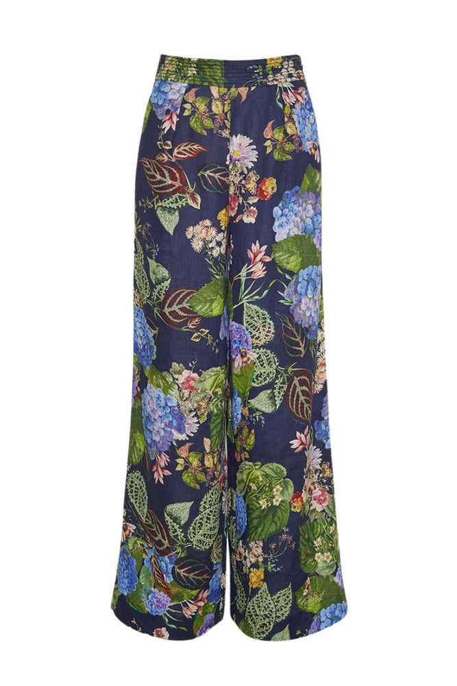 Josephine Pant Avery Floral Evening Blue