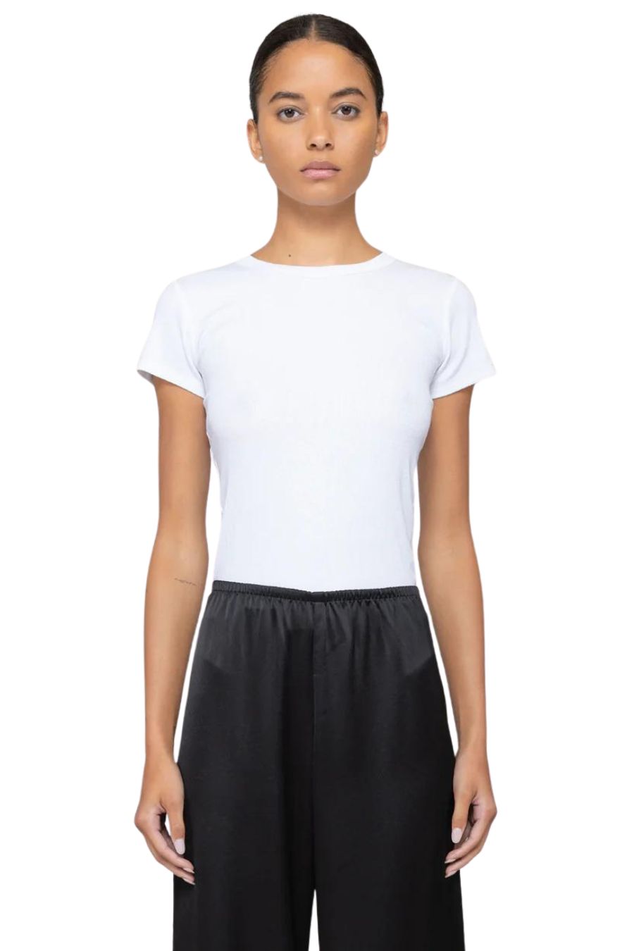 Kelly Slim Fit Tee in White