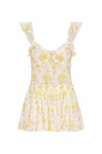 Frista Dress in Sherbert Sunrise