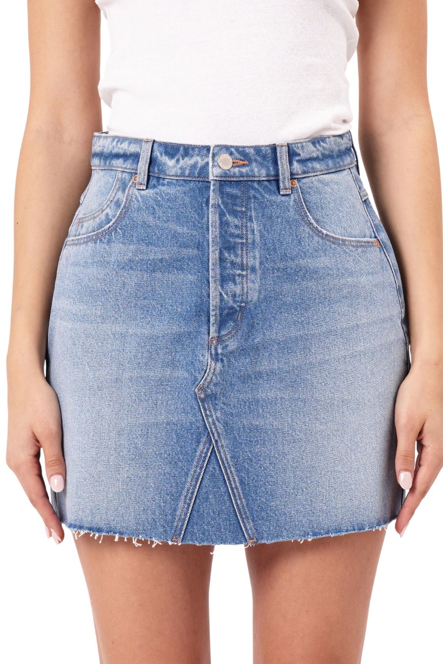 Cutoff Skirt Vintage Worn