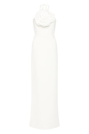 Odetta Halter Gown in Ivory