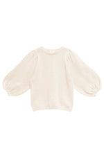 Vayn Cotton Sweater in Off White