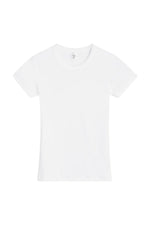 Kelly Slim Fit Tee in White