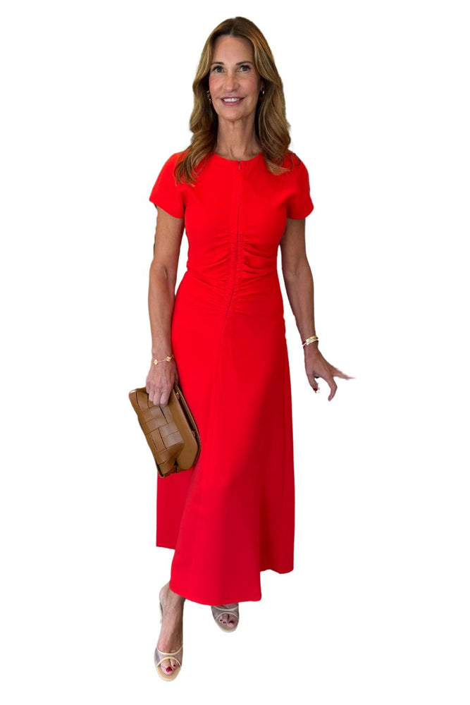 Neomi Dress in Bright Red